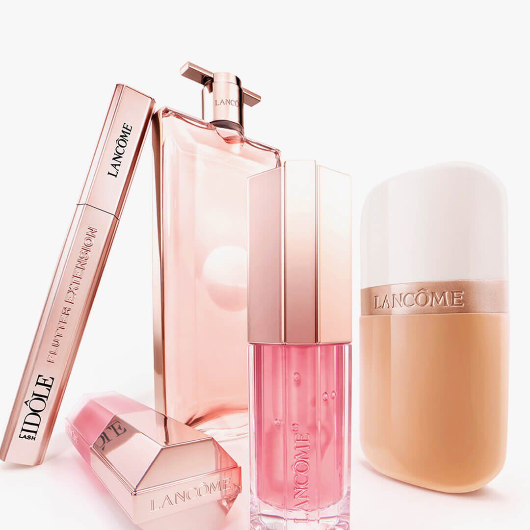 Lancome products visual for giftset illustration