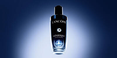 Genifique Ultimate Bottle Formulated With Betal Glucan For Skincare