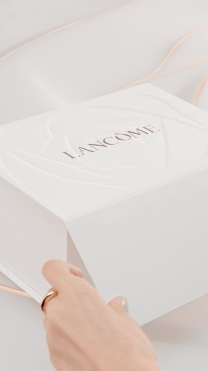 Lancôme Australia luxury packaging