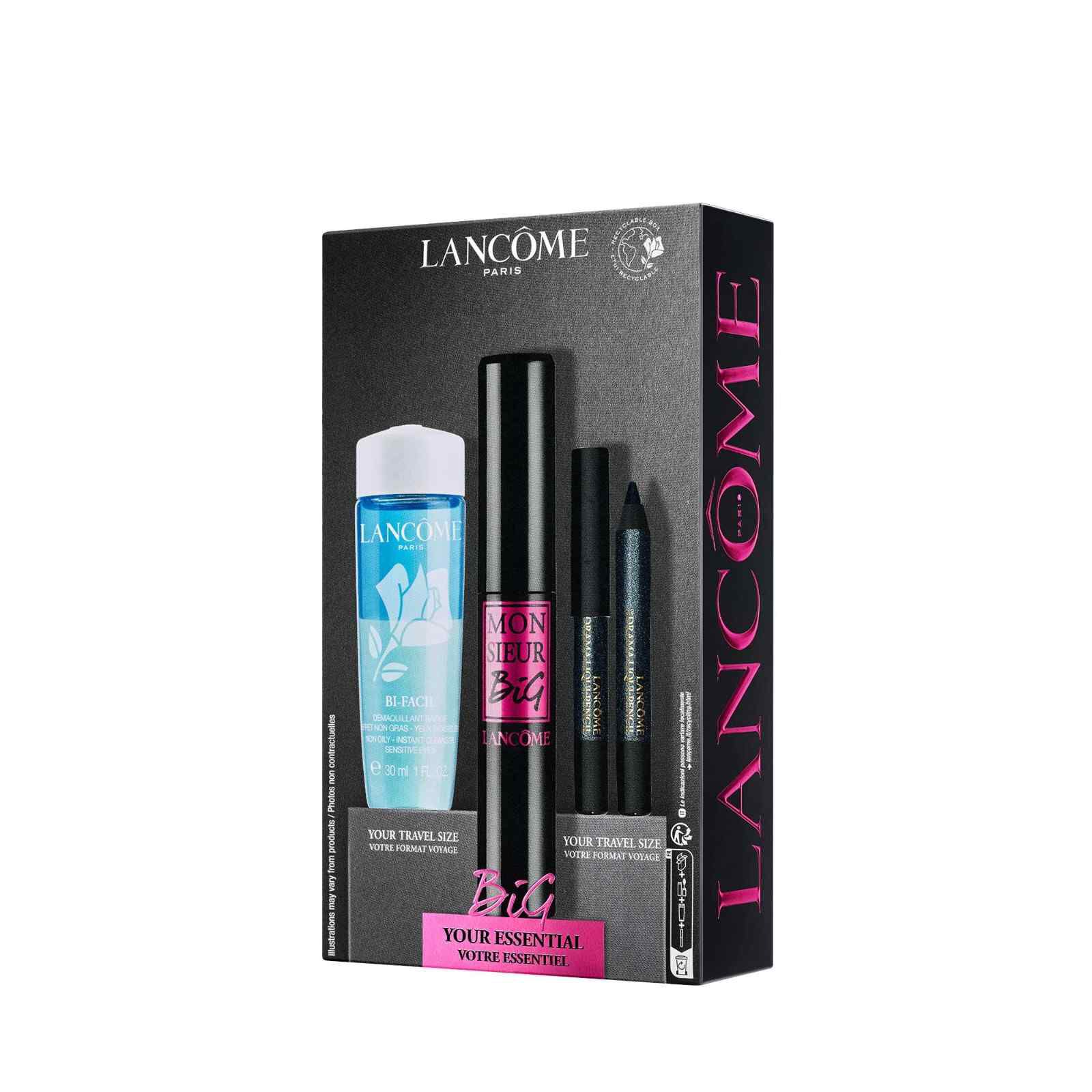 Monsieur Big Mascara Set With Drama Liqui-Pencil & Bi-Facil
