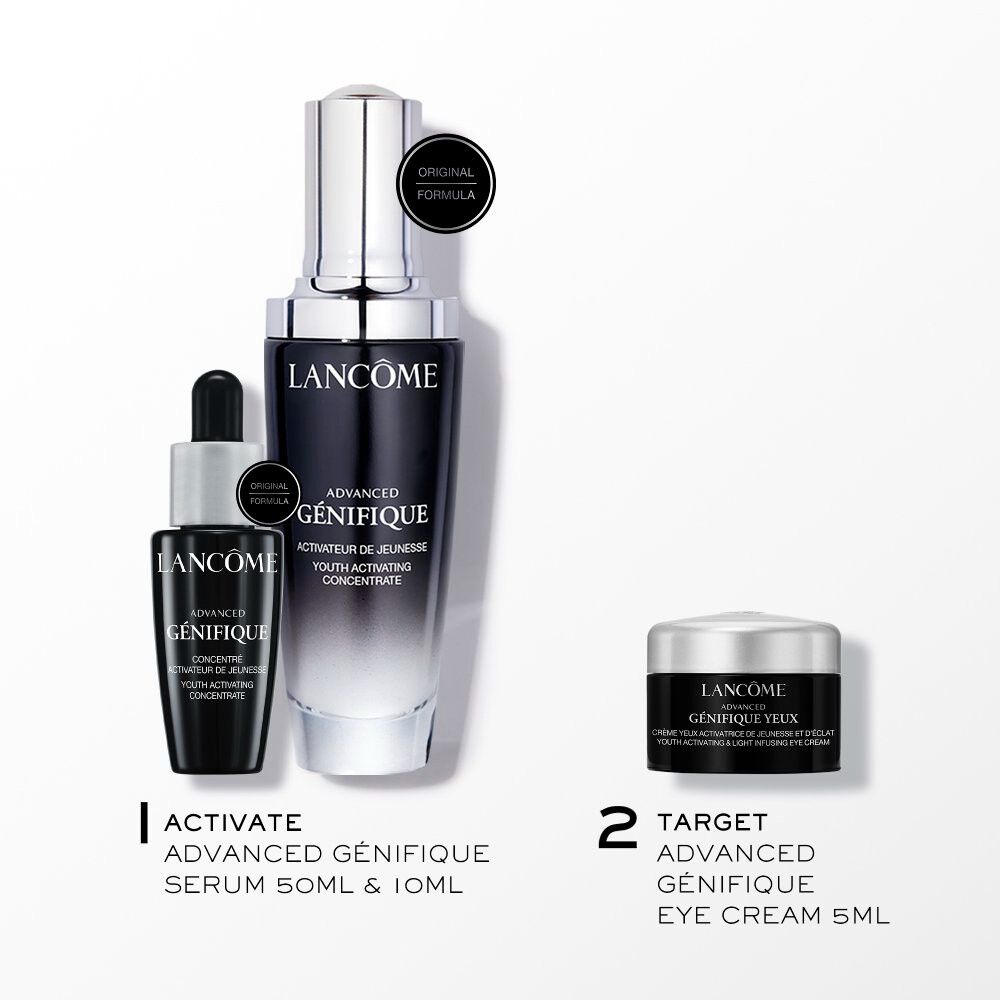 LANCOME ADVANCED GÉNIFIQUE 50ml 2個セット Lancôme Genifique Home & Go 2-piece Set | HSN