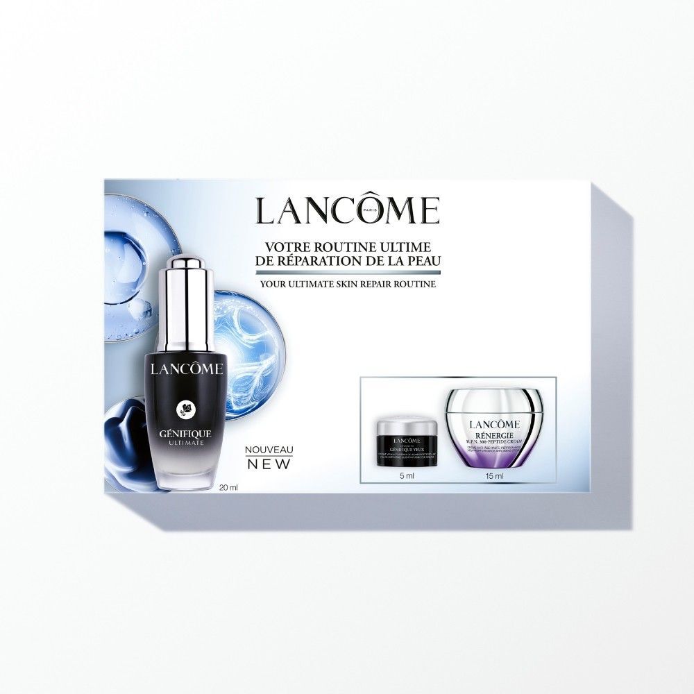 LANCOME GENIFIQUE ULTIMATE トライアルセット Génifique Ultimate Recovery Serum Discovery Set - Lancôme
