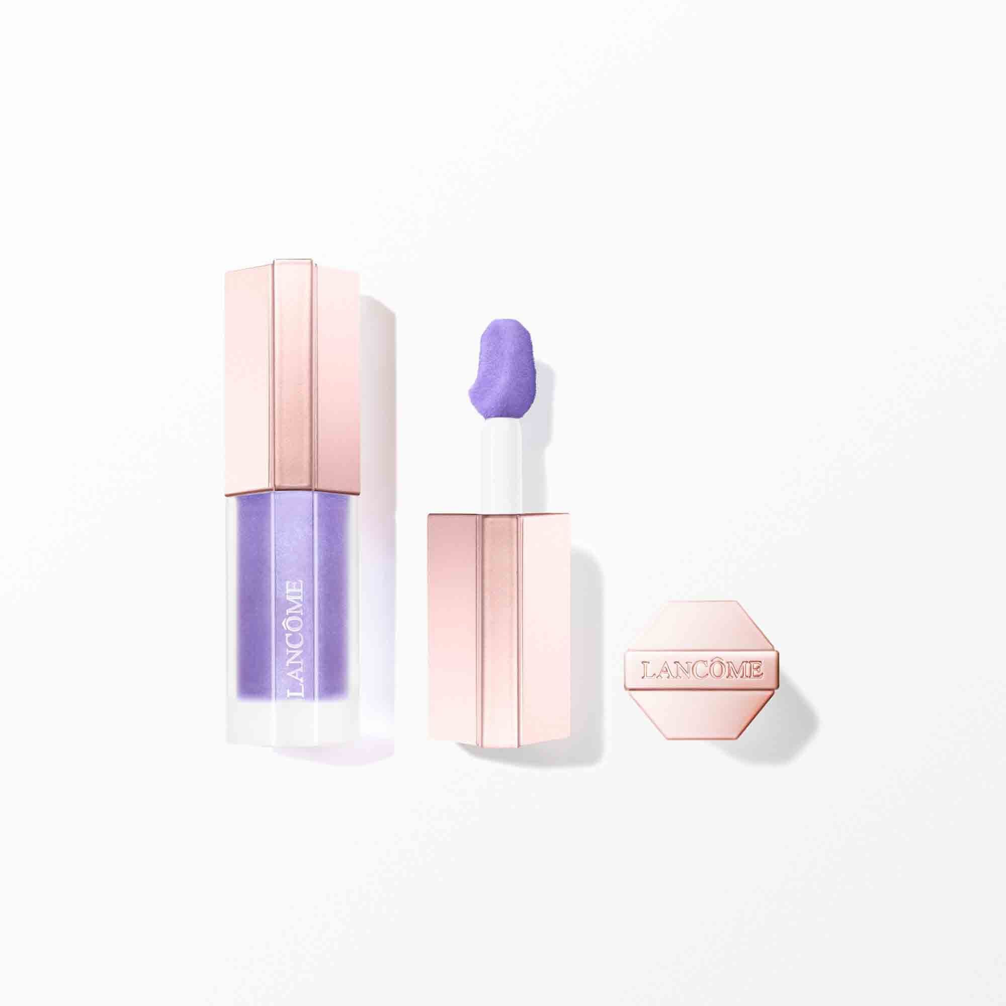 Lipstick packaging with the cap off