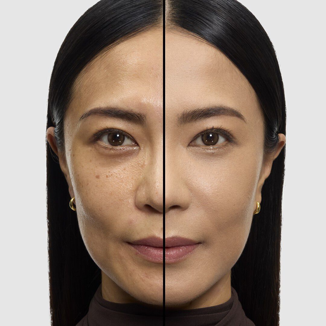 Before and after visual